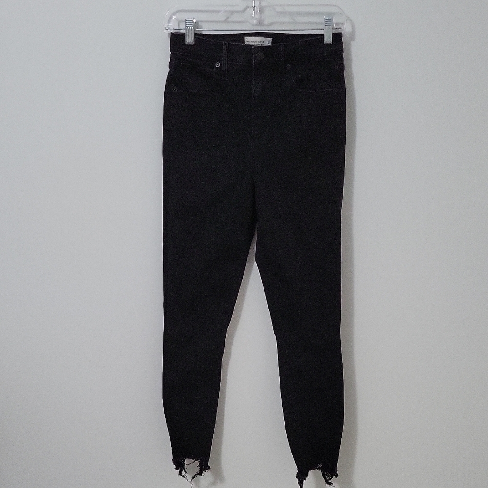 Abercrombie & Fitch Black Curve Love Jeans, Size 27/4R
